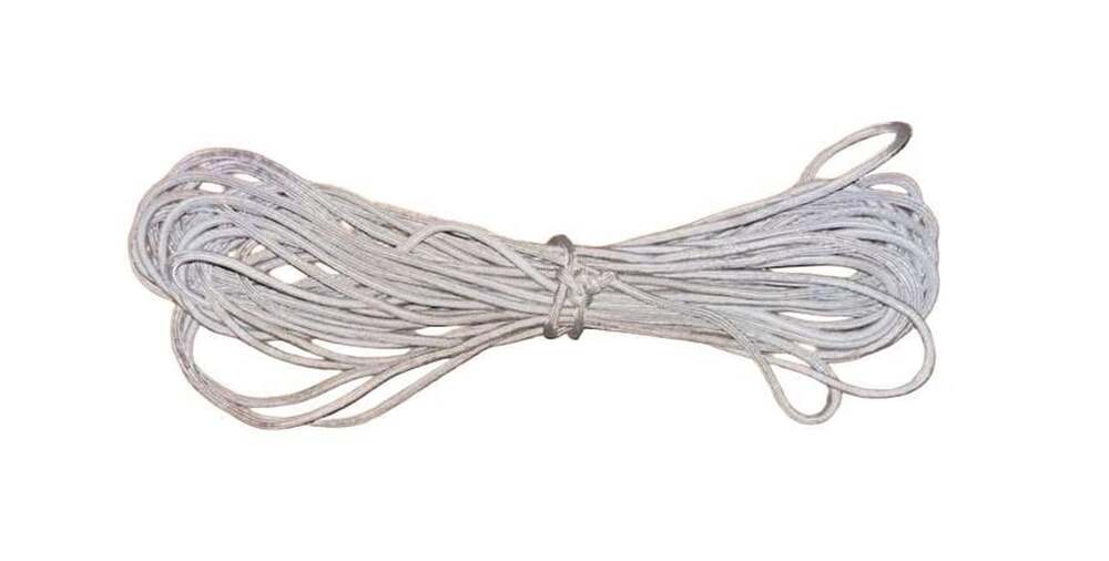 Generic Utility Cord Silver Paracord Nylon Rope